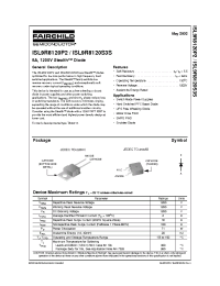 Datasheet ISL9R8120S3S manufacturer Fairchild