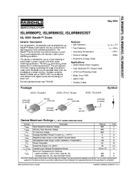 Datasheet ISL9R860P2 manufacturer Fairchild