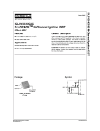 Datasheet ISL9V2540S3ST manufacturer Fairchild