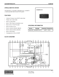 Datasheet KA3016D manufacturer Fairchild