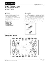 Datasheet KA558D2 manufacturer Fairchild