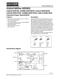 Datasheet KA5L0165RYDTU manufacturer Fairchild