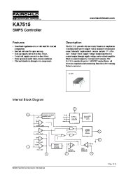 Datasheet KA7515 manufacturer Fairchild