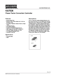 Datasheet KA7526 manufacturer Fairchild