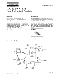 Datasheet KA763 производства Fairchild