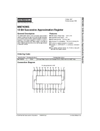 Datasheet MM74C905N manufacturer Fairchild