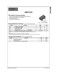 Datasheet MMBD1201 manufacturer Fairchild