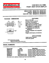 Datasheet MSQ6440C производства Fairchild