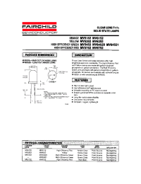 Datasheet MV5152 manufacturer Fairchild