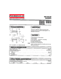 Datasheet MV5C164 manufacturer Fairchild