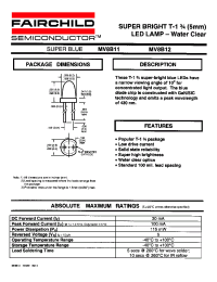Datasheet MV8B11 manufacturer Fairchild