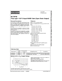 Datasheet NC7SP38P5X manufacturer Fairchild