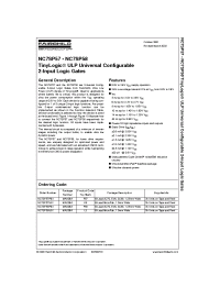 Datasheet NC7SP57P6X manufacturer Fairchild