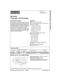 Datasheet NC7SV04P5X manufacturer Fairchild