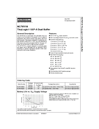 Datasheet NC7WV16P6X manufacturer Fairchild