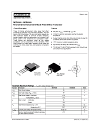 Datasheet NDB6050 manufacturer Fairchild