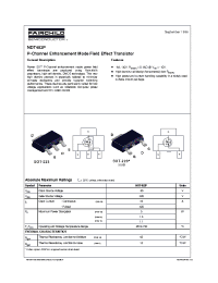 Datasheet NDT452P manufacturer Fairchild