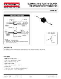 Datasheet QSB363 manufacturer Fairchild