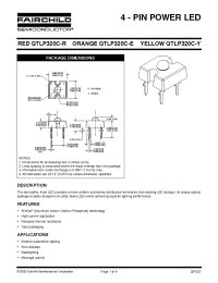 Datasheet QTLP320C-R производства Fairchild