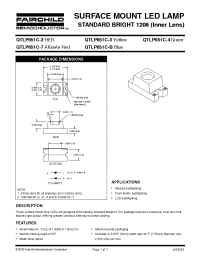 Datasheet QTLP651C manufacturer Fairchild