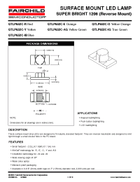 Datasheet QTLP652C-E manufacturer Fairchild