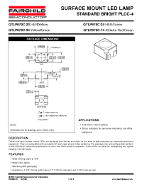 Datasheet QTLP670C-74 manufacturer Fairchild