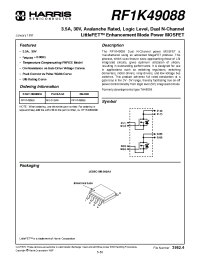 Datasheet RF1K49088 manufacturer Fairchild