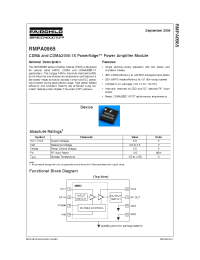 Datasheet RMPA0965 manufacturer Fairchild