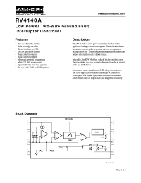 Datasheet RV4140 manufacturer Fairchild