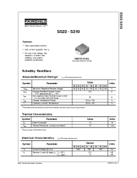 Datasheet S223 manufacturer Fairchild