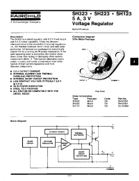 Datasheet SH223SV manufacturer Fairchild