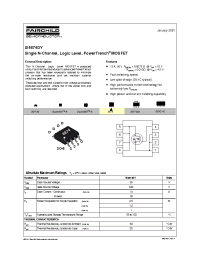 Datasheet SI4874DY manufacturer Fairchild