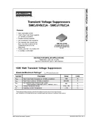 Datasheet SMCJ58A производства Fairchild