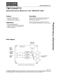 Datasheet TMC2069P7CG manufacturer Fairchild