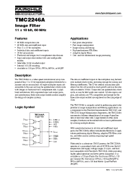 Datasheet TMC2246Ax1 manufacturer Fairchild