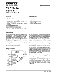 Datasheet TMC2249A производства Fairchild