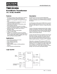 Datasheet TMC2330AH5C производства Fairchild