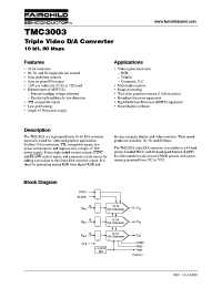 Datasheet TMC3003R2C30 manufacturer Fairchild