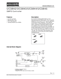 Datasheet UC3842D manufacturer Fairchild