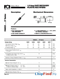 Datasheet 1N4934 manufacturer FCI