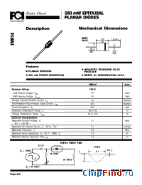 Datasheet 1N914 manufacturer FCI