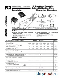 Datasheet DFZ002 manufacturer FCI