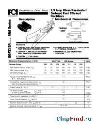 Datasheet EGFZ15 manufacturer FCI