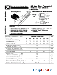 Datasheet EGFZ30B manufacturer FCI