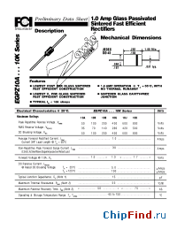 Datasheet EGPZ10B manufacturer FCI