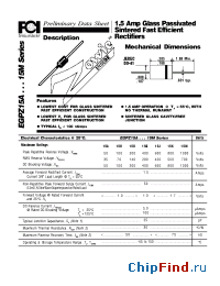 Datasheet EGPZ15B manufacturer FCI