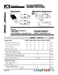 Datasheet FBR3035 manufacturer FCI