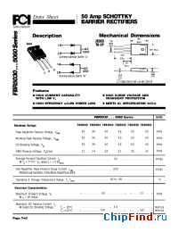 Datasheet FBR5035 manufacturer FCI