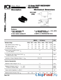 Datasheet FRS10...110 manufacturer FCI