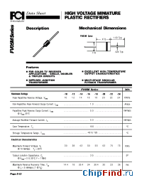 Datasheet FV05M-22 manufacturer FCI